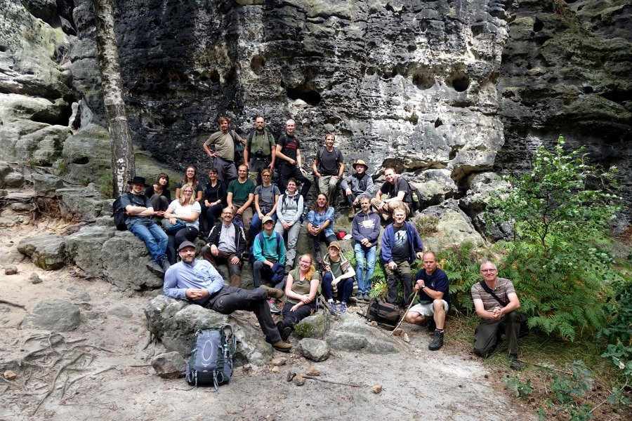 Alpenfledermauscamp Gruppenfoto
