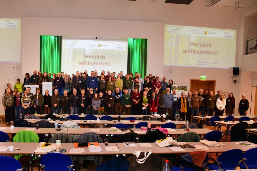 Gruppenfoto 14. Sächsische Fledermaustagung