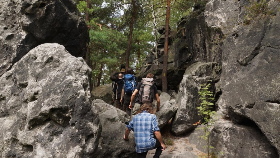 Alpenfledermauscamp Wanderung