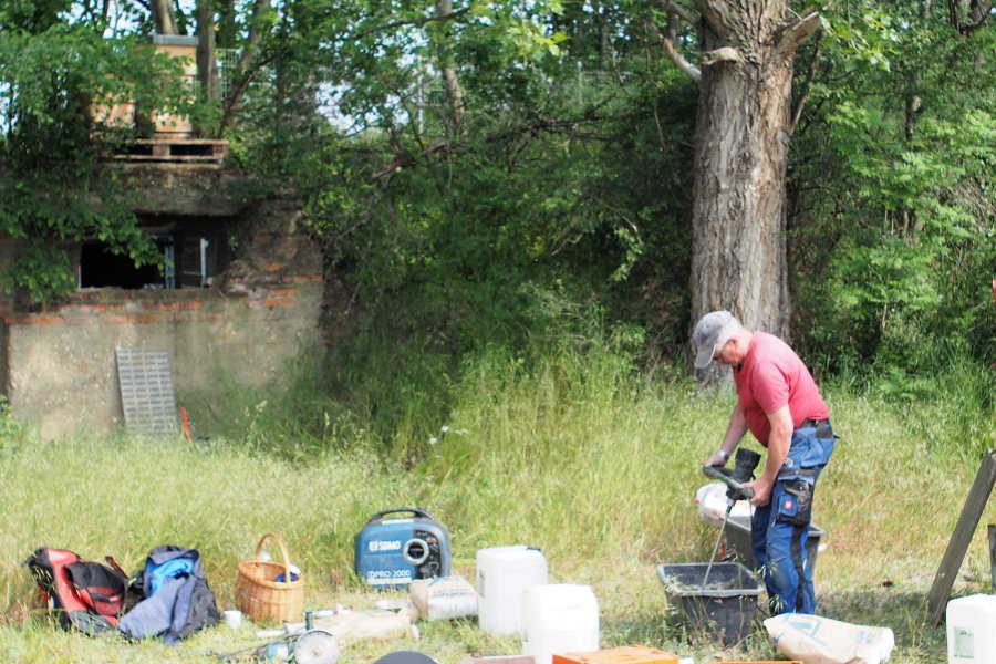 Arbeitseinsatz Winterquartier Leipzig