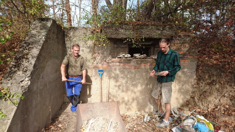 Arbeitseinsatz Winterquartier Leipzig
