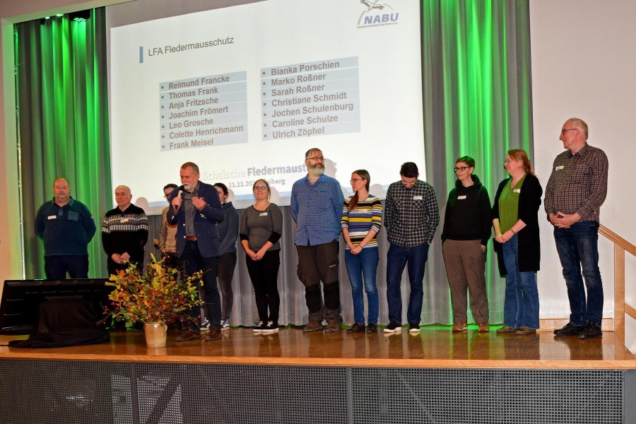Gruppenfoto LFA Fledermausschutz Sachsen