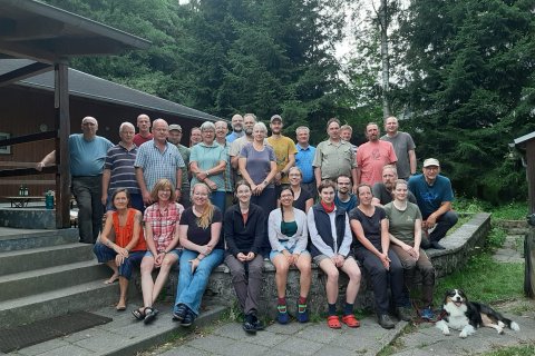 Gruppenfoto Sächsische Schweiz 2025 | Foto: Bernd Ohlendorf